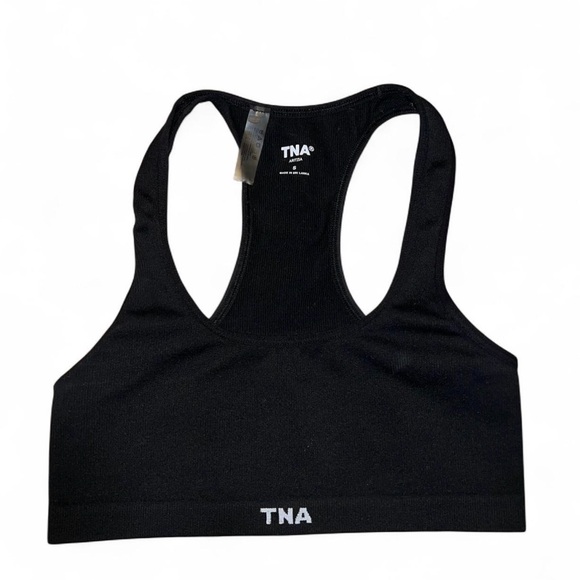 TNA Other - TNA Black Racerback Sports Bra